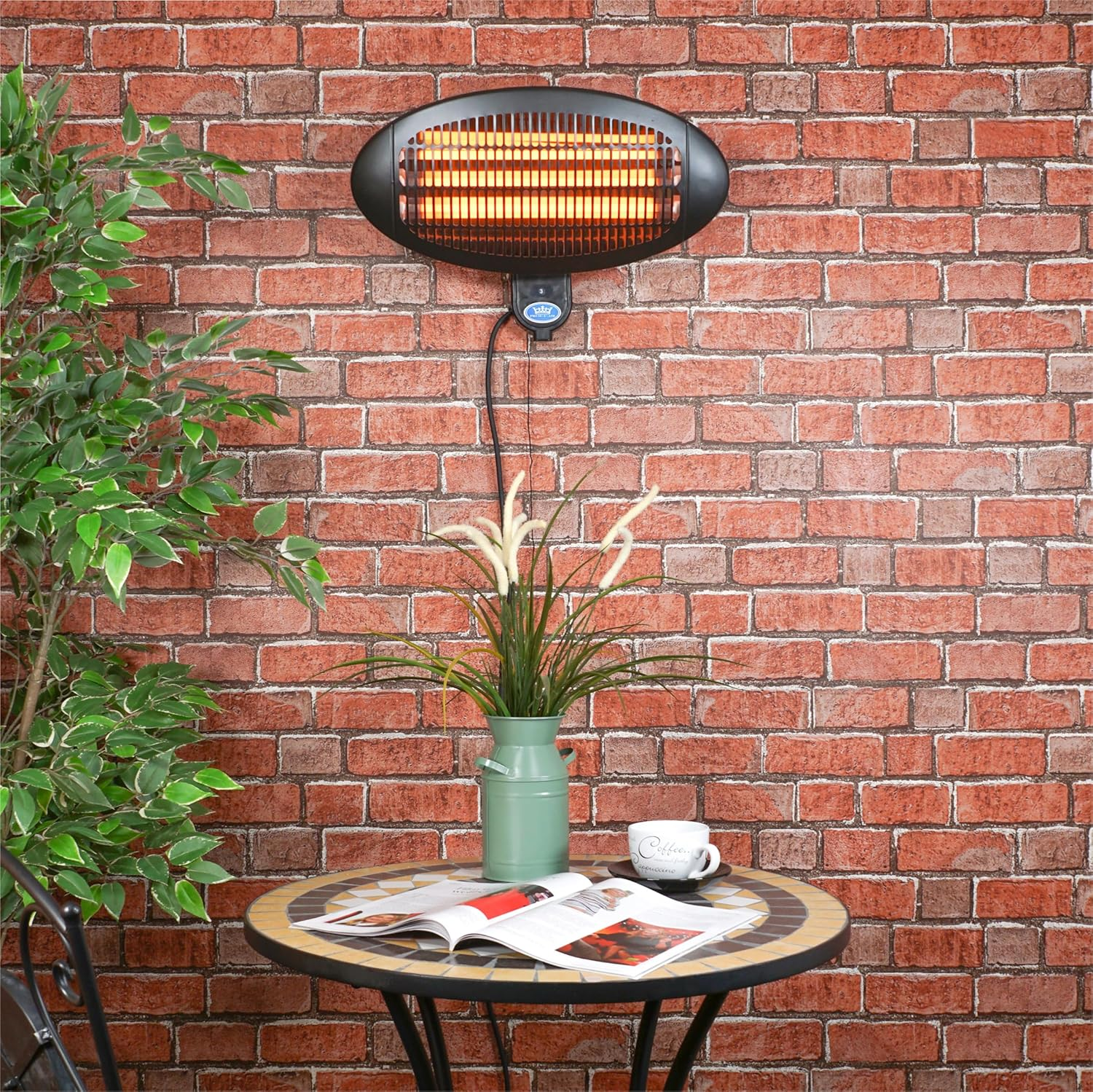 Low light infrared heater